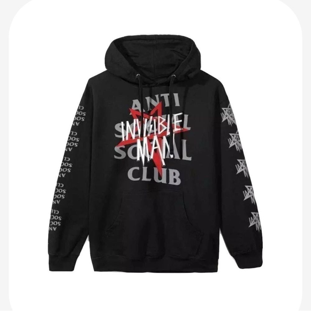 Limited Edition Anti Social Social Club x Invisible Man Hoodie